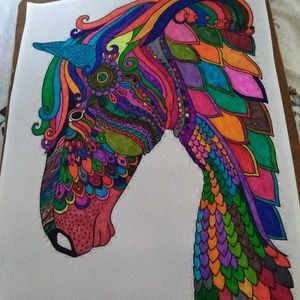 Adult coloring